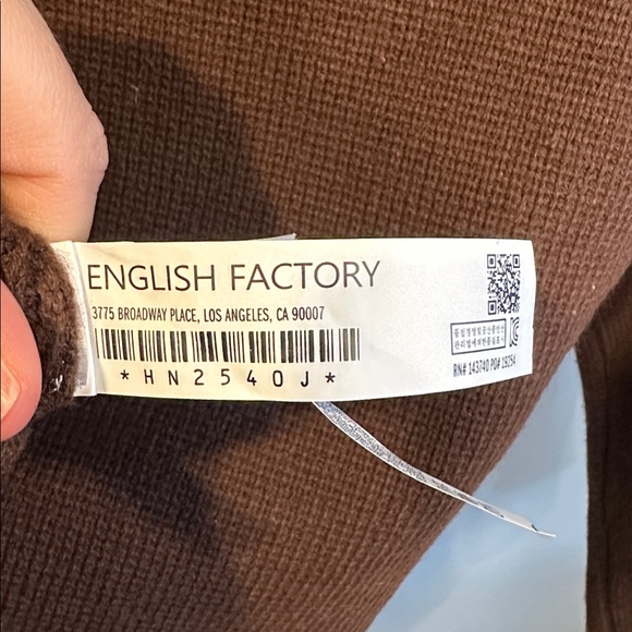 English Factory Knit Sweater Cardigan - Picture 6 of 6